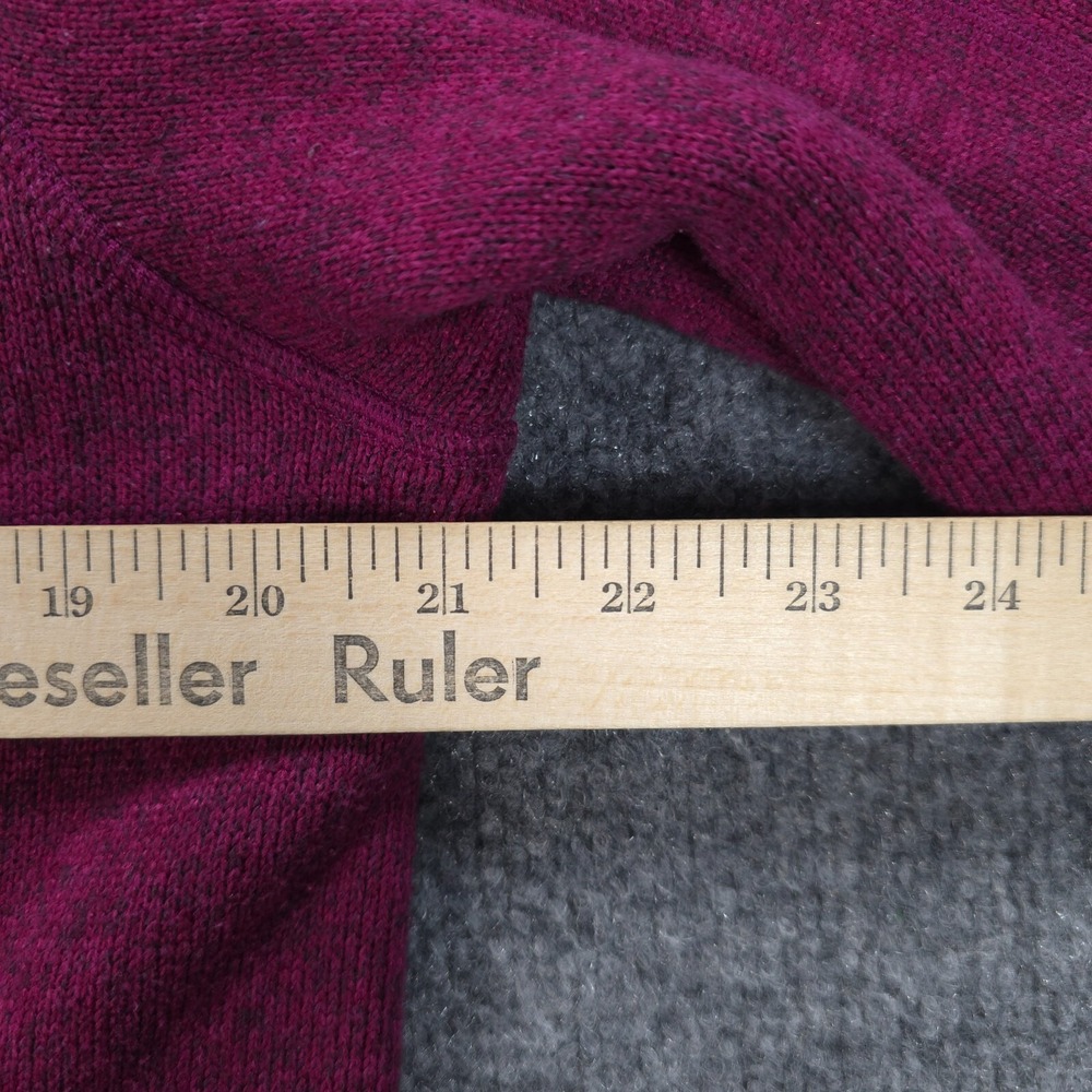 Patagonia Raspberry Half-Zip Teddy Fleece Pullover - Picture 10 of 13